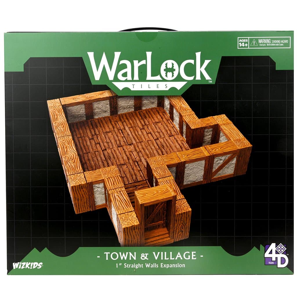 WarLock Tiles Town & Village Straight Wall image 0